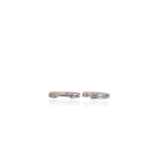 Load image into Gallery viewer, 2 mm. Round Cut Green Pakistani Peridot Cluster Earrings