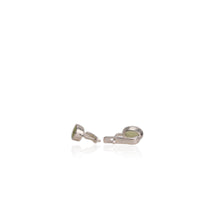 Load image into Gallery viewer, 6 x 8 mm. Oval Cut Green Pakistani Peridot Earrings