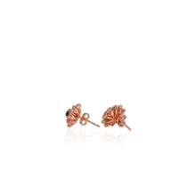 Load image into Gallery viewer, 3 x 5 mm. Oval Cut Blue Nepalese Kyanite with Cz Accents Earrings