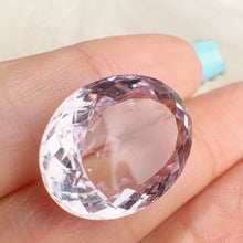 Load image into Gallery viewer, 14 x 18 mm. Oval Cut Light Pink Purple Brazilian Amethyst (Blemished)