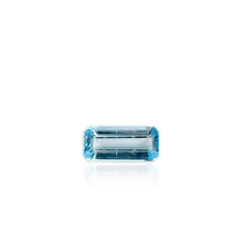 Load image into Gallery viewer, 8.5 x 18 mm. Octagon Cut Sky Blue Brazilian Topaz