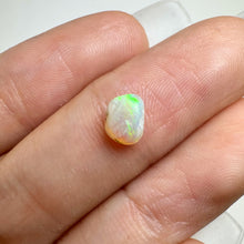 Load image into Gallery viewer, 5 x 6 mm. Freeform Cabochon Multi-coloured Australian Lightning Ridge Opal