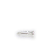 Load image into Gallery viewer, 3.5 mm. Round Cut Pink and Purple Tanzanian Sapphire Stacking Ring