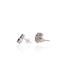 Load image into Gallery viewer, 3.5 x 7 mm. Marquise Cut Smoky African Quartz Cluster Earrings
