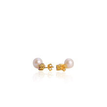 Load image into Gallery viewer, 10 mm. Freshwater Pearl and Amethyst Drop Earrings
