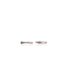 Load image into Gallery viewer, 4 mm. Round Cut Green Tanzanian Sapphire and Emerald Cluster Earrings
