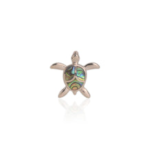 Load image into Gallery viewer, Mother of Pearl Turtle Pendant
