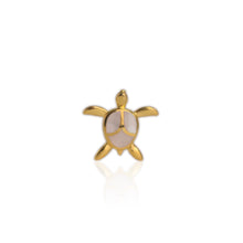 Load image into Gallery viewer, Mother of Pearl Turtle Pendant
