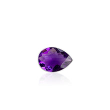 Load image into Gallery viewer, 10 x 14 mm. Pear Cut Purple Brazilian Amethyst
