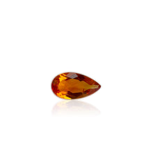 Load image into Gallery viewer, 7 x 14 mm. Pear Cut Orange Brazilian Citrine
