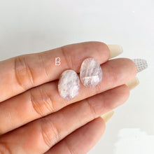 Load image into Gallery viewer, Pair of 10 x 14 mm. Freeform Cut White Indian Moonstone
