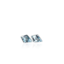 Load image into Gallery viewer, Pair of  6 x 9 mm. Kite Cut Sky Blue Brazilian Topaz
