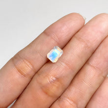 Load image into Gallery viewer, 6 x 8 mm. Octagon Cut White Indian Moonstone
