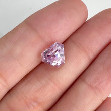 Load and play video in Gallery viewer, 7 x 8 mm. Shield Cut Pink Afghan Kunzite
