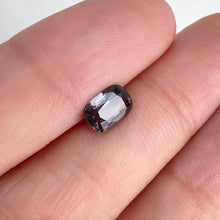 Load and play video in Gallery viewer, 5 x 7 mm. Cushion Cut Grey Burmese Spinel
