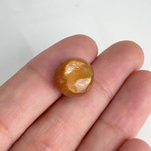 Load and play video in Gallery viewer, 12 mm. Round Cabochon Brown African Sunstone
