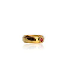 Load image into Gallery viewer, 3.5 mm. Round Cut Pink Brazilian Tourmaline Ring
